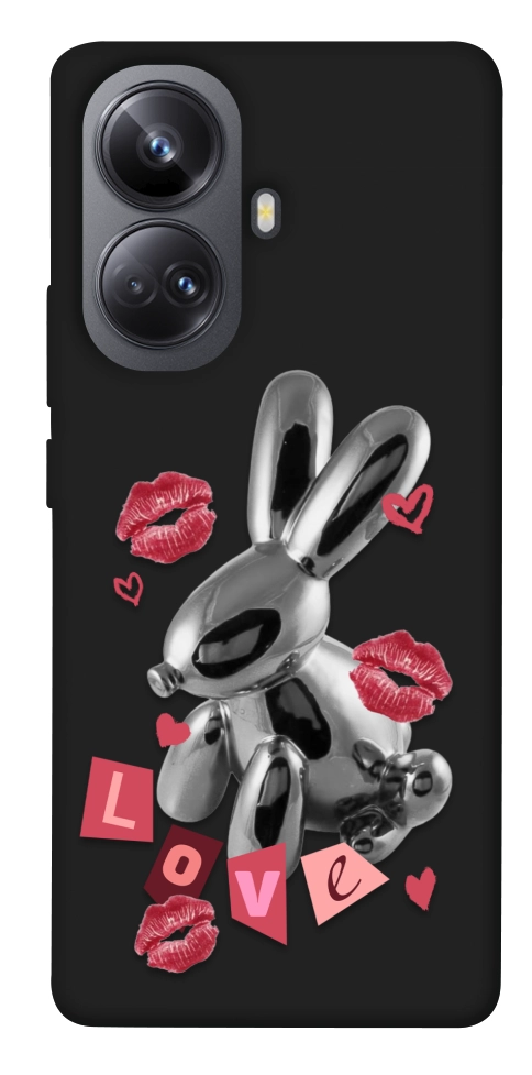 Чехол Metal bunny для Realme 10 Pro+