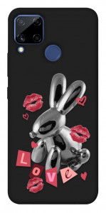 Чехол Metal bunny для Realme C15
