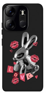 Чехол Metal bunny для Tecno Spark Go 2023