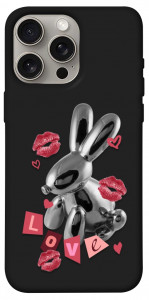 Чохол Metal bunny для iPhone 15 Pro Max