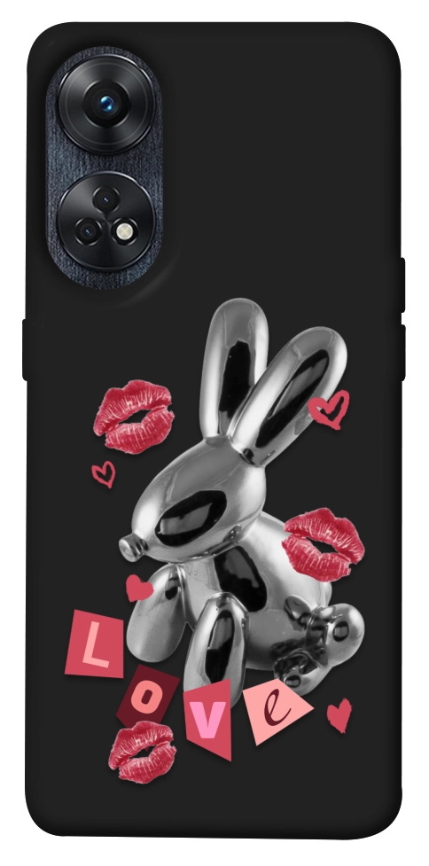 Чехол Metal bunny для Oppo Reno 8 T 4G