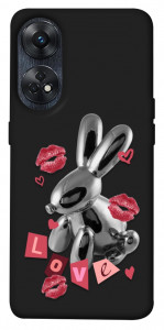 Чехол Metal bunny для Oppo Reno 8 T 4G