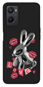 Чохол Metal bunny для Oppo A36