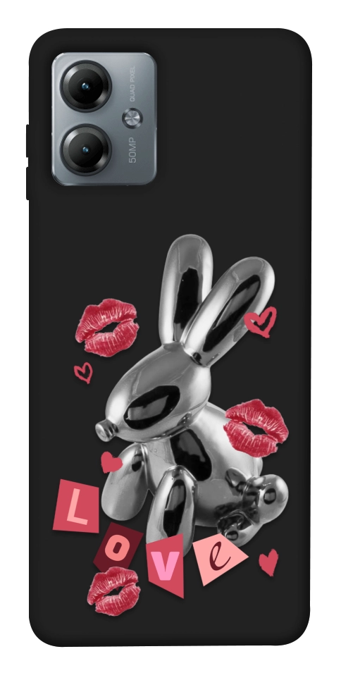 Чохол Metal bunny для Motorola Moto G14