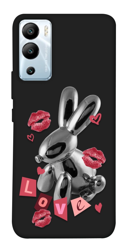 Чехол Metal bunny для Infinix Hot 12i