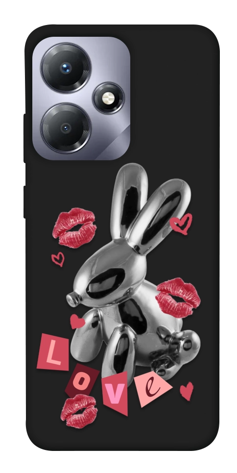 Чехол Metal bunny для Infinix Hot 30i