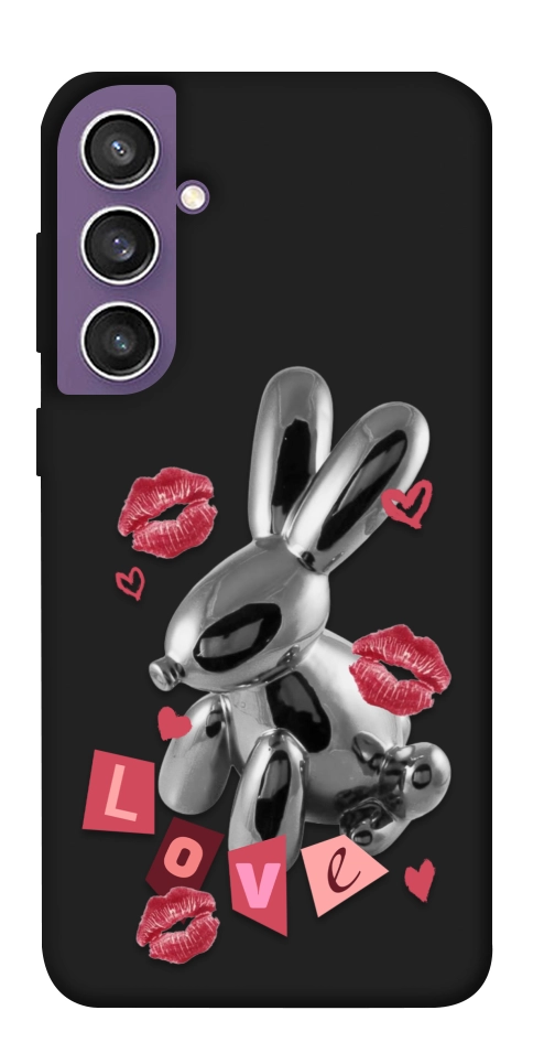 Чехол Metal bunny для Galaxy S23 FE