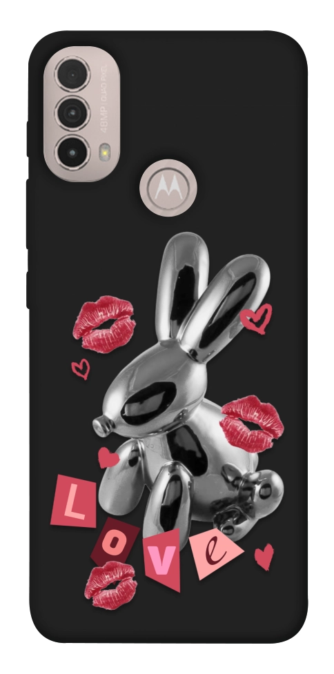 Чехол Metal bunny для Motorola Moto E30