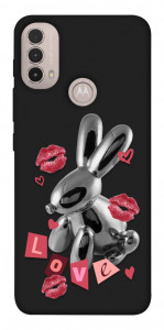 Чехол Metal bunny для Motorola Moto E30