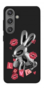 Чохол Metal bunny для Galaxy S24+
