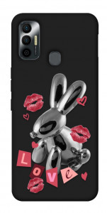 Чохол Metal bunny для TECNO Spark 7