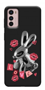 Чохол Metal bunny для Motorola Moto G42