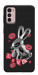 Чехол Metal bunny для Motorola Moto G42