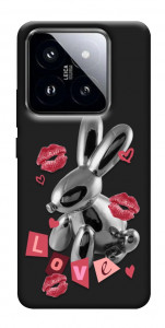 Чехол Metal bunny для Xiaomi 14 Pro
