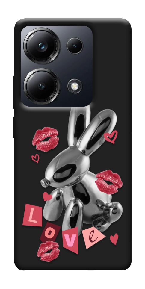 Чехол Metal bunny для Xiaomi Poco M6