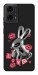 Чехол Metal bunny для Motorola Moto G04