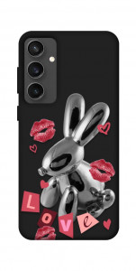 Чохол Metal bunny для Galaxy S24 FE