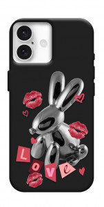 Чехол Metal bunny для iPhone 16