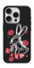 Чехол Metal bunny для iPhone 16 Pro