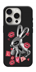 Чохол Metal bunny для iPhone 16 Pro Max