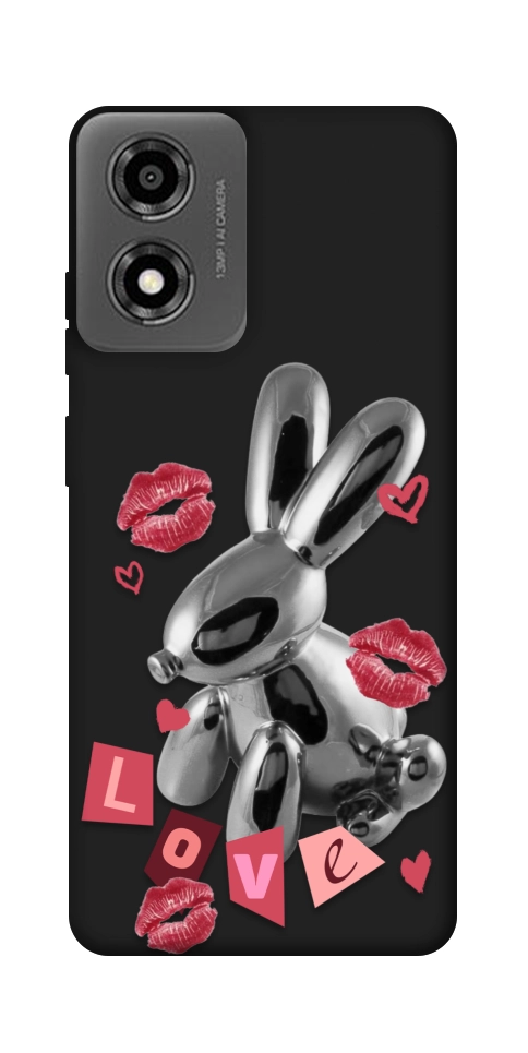 Чехол Metal bunny для Motorola Moto E14