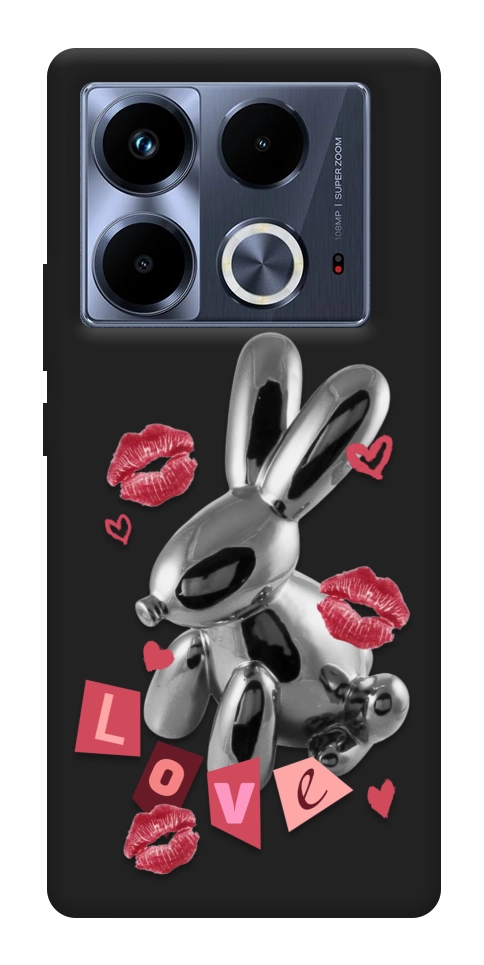 Чехол Metal bunny для Infinix Note 40 4G