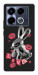 Чехол Metal bunny для Infinix Note 40 4G