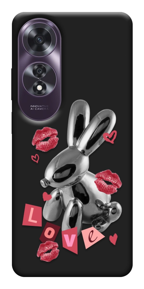 Чохол Metal bunny для Oppo A60 4G