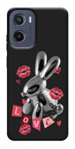 Чохол Metal bunny для Motorola Moto G05
