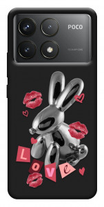 Чохол Metal bunny для Xiaomi Poco F6 Pro