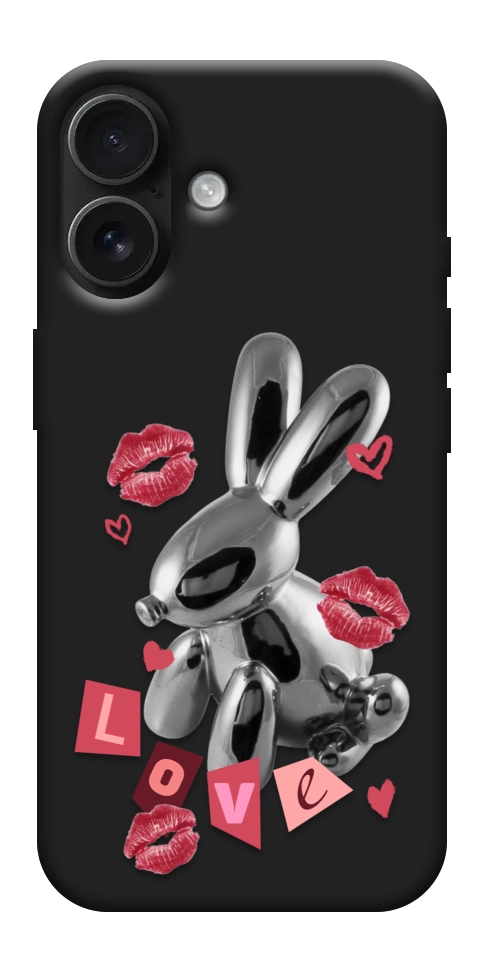 Чехол Metal bunny для iPhone 17