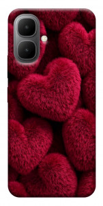 Чехол Fluffy hearts для Infinix Smart 10