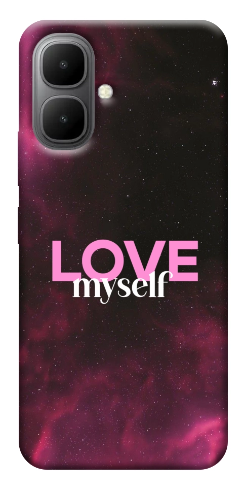Чехол Love myself для Infinix Smart 10