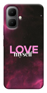 Чехол Love myself для Infinix Smart 10