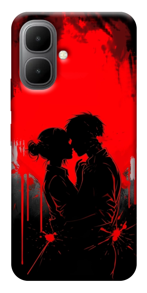 Чехол Silhouette couple для Infinix Smart 10