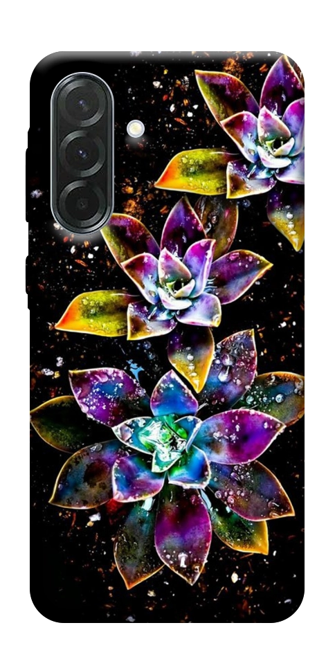 Чехол Flowers on black для Galaxy A37 5G