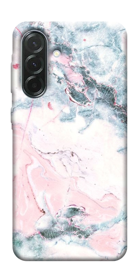 Чехол Розово-голубой мрамор для Galaxy A37 5G