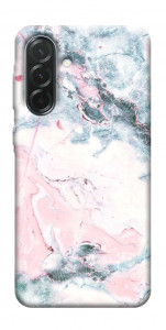 Чехол Розово-голубой мрамор для Galaxy A37 5G
