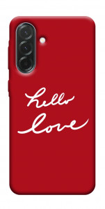 Чохол Hello love для Galaxy A57 5G