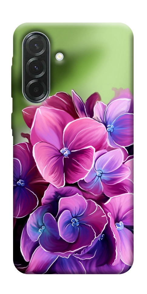 Чохол Мереживна гортензія для Galaxy A57 5G
