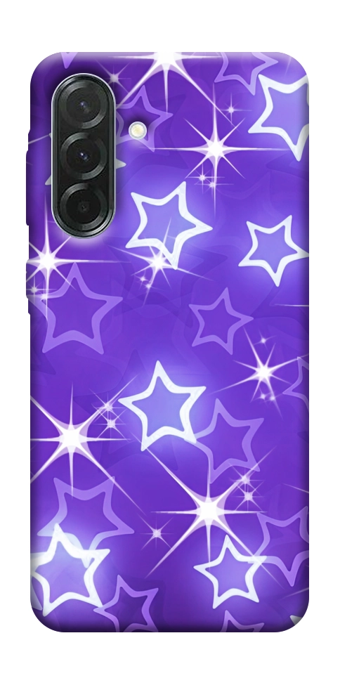 Чехол Purple sparkles для Galaxy A37 5G
