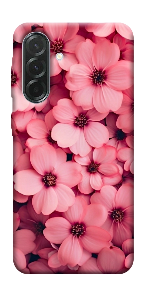 Чохол Pink flowers для Galaxy A57 5G