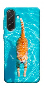 Чохол Cat swimming для Galaxy A37 5G