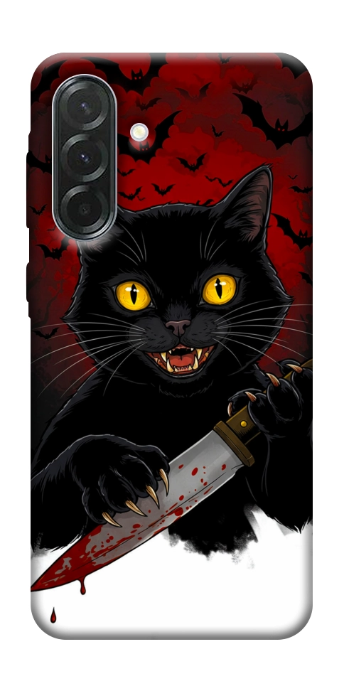 Чехол Horror lucky cat для Galaxy A37 5G