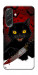 Чехол Horror lucky cat для Galaxy A57 5G