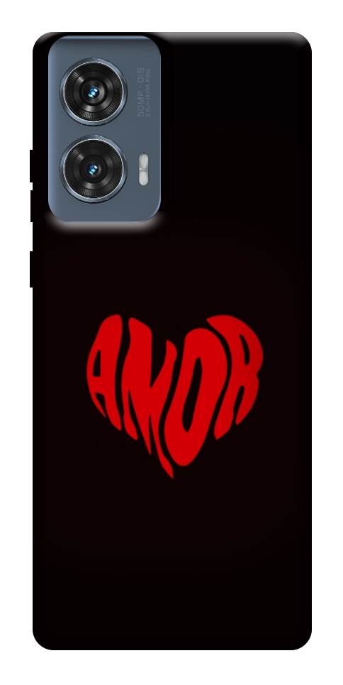 Чехол Amor heart для Motorola Edge 50 Fusion