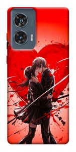 Чехол Dramatic couple для Motorola Edge 50 Fusion