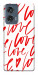 Чехол Love handwriting для Motorola Edge 50 Fusion