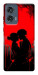 Чехол Silhouette couple для Motorola Edge 50 Fusion