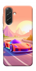 Чехол Машинка на закате для Galaxy A57 5G